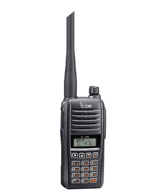 ICOM Aviation Radio Handheld IC-A16E  (22)