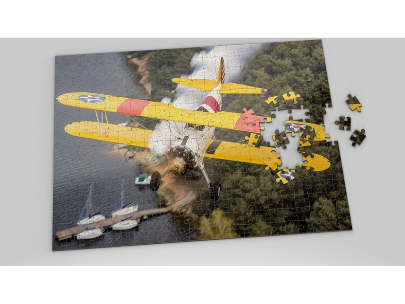 Foto-Luftfahrt-Puzzle Boeing Stearman