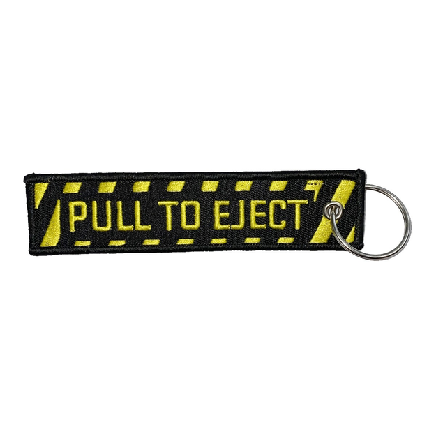 Key ring - keychain - "Pull to Eject"