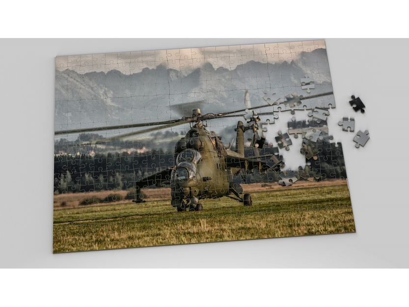 Foto Puzzle Lotnicze Mi-24