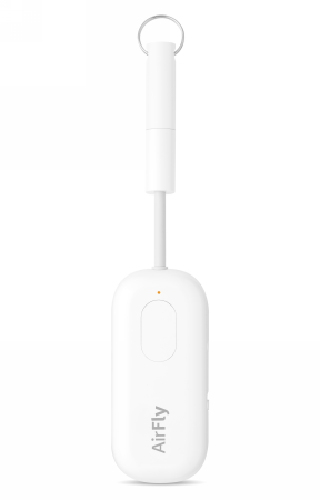 Twelve South AirFly Pro - adapter Bluetooth do wejścia 3,5mm jack kompatybilny z AirPods i innymi słuchawkami Bluetooth, do 2 par słuchawek jednocześn