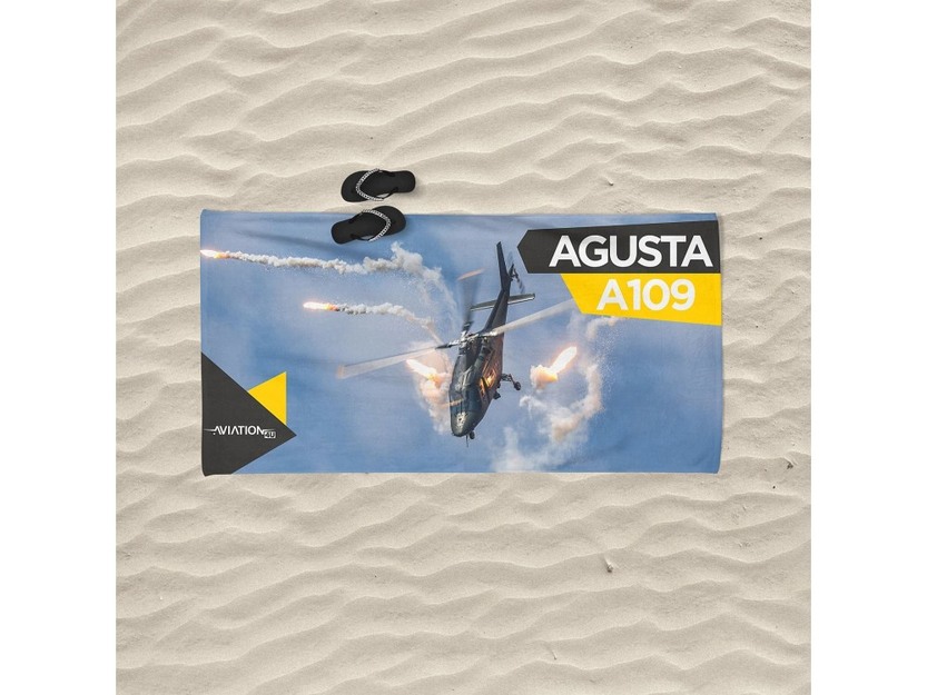 Strandtuch. Agusta A109