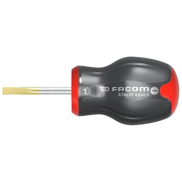 AT6.5X35 - Protwist® Screwdriver for Slotted Screws, Short Blade, 6.5 x 35 mm