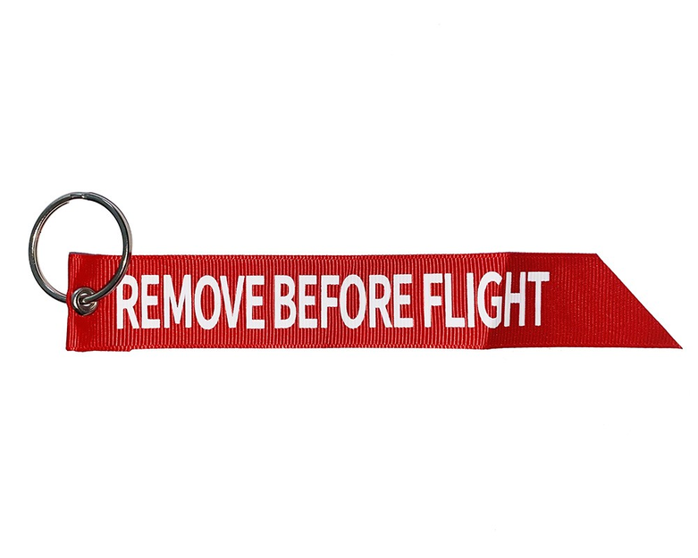 Schlüsselanhänger - Band RBF "Remove Before Flight