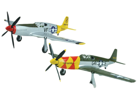Plastic Model Kit Lindberg (USA) P-51 Mustang Airplane