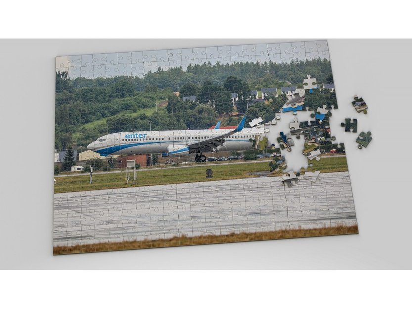 Foto-Luftfahrt-Puzzle Boeing 737 Enter Air
