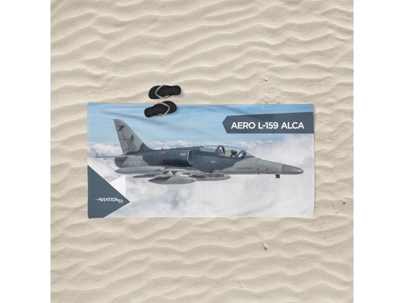 Strandtuch. Aero L-159 Alca