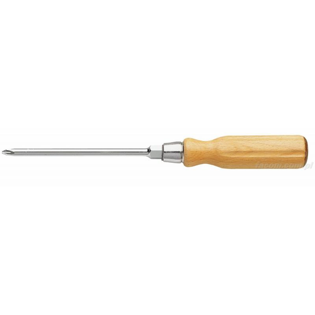 ATHH.P1 - Screwdriver with a wooden handle for Philips® screws, PH1.