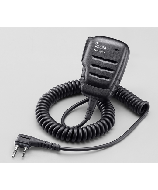 ICOM Handmikrofon mit Lautsprecher (HM-231) - Birnenform