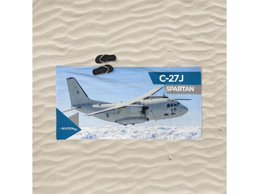 Beach towel C-27J Spartan