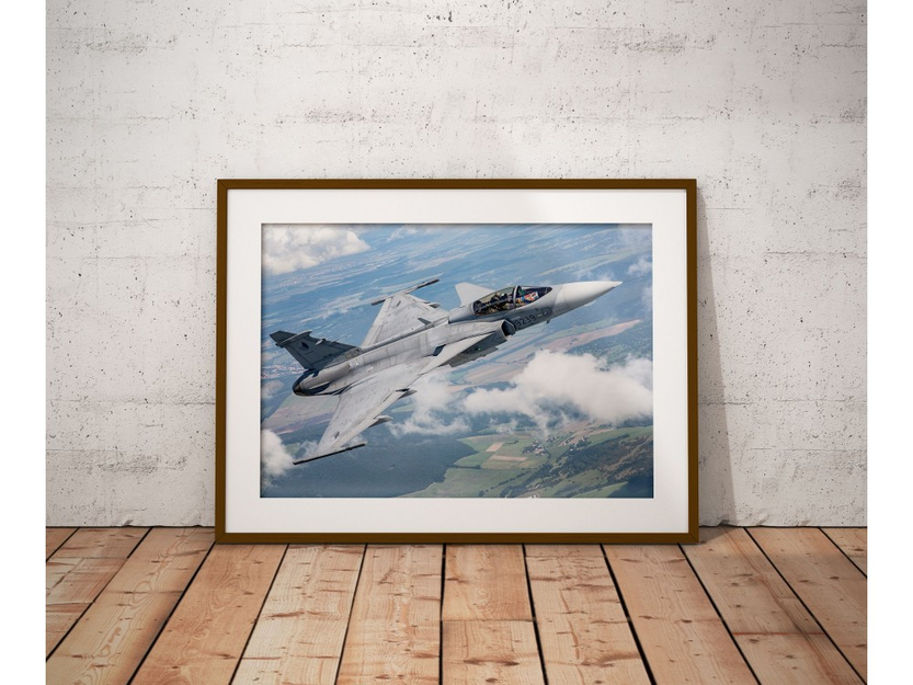 Poster JAS-39 Gripen Czech Air Force