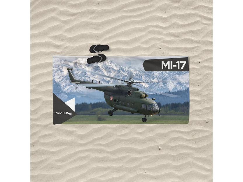 Strandtuch.  Mi-17