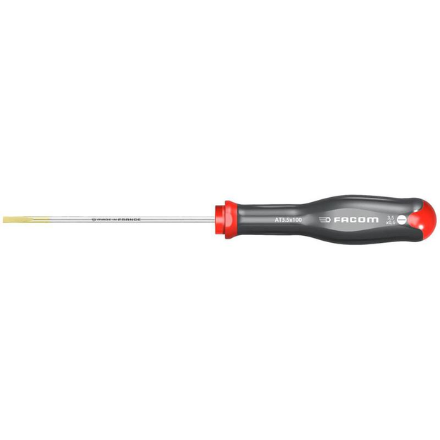 AT3.5X100 - Protwist® Screwdriver for Slotted Screws, Milled Tip, 3.5 x 100 mm