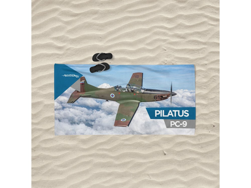 Ręcznik plażowy Pilatus PC-9