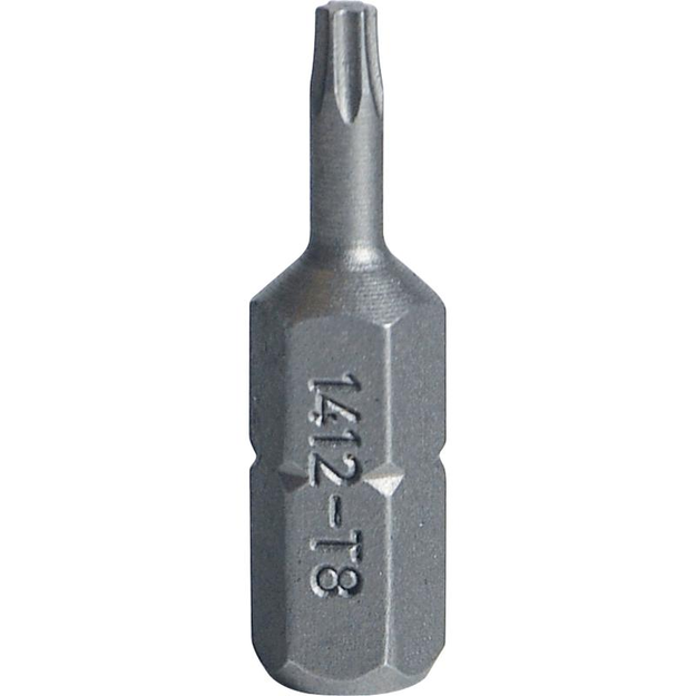 końcówka wkręt.BIT 1/4" T8 TORX, 6-kątna