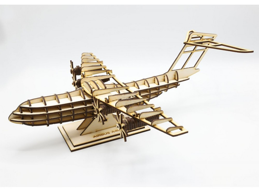 Wooden model Airbus A400