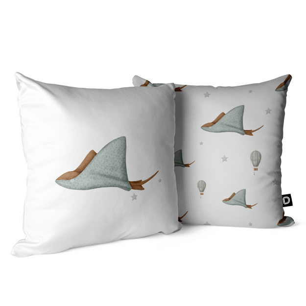 Children's Pillow OCEAN DREAM Design D125 | Balloons and Seagulls