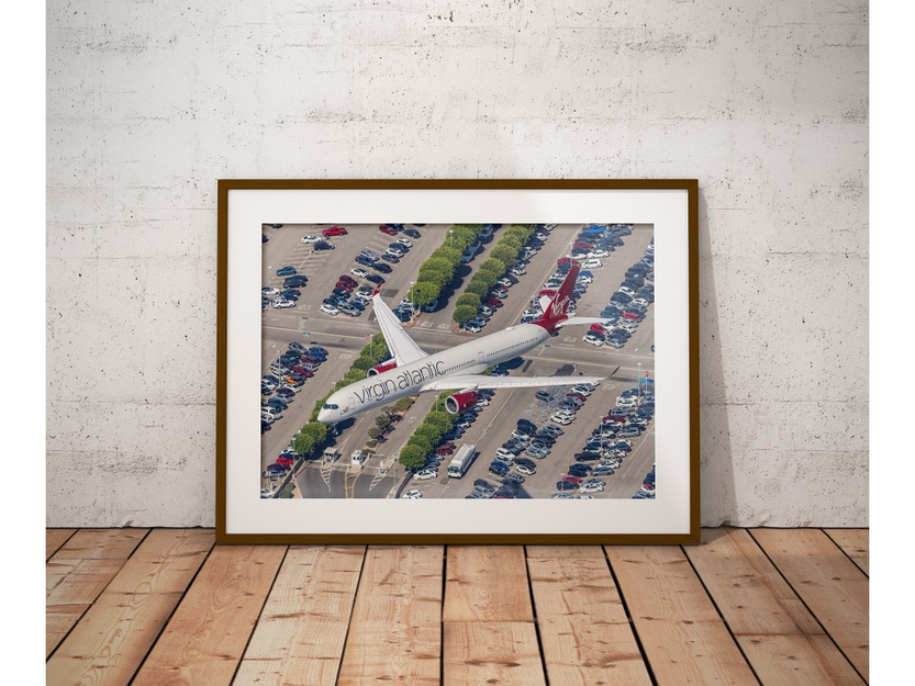 Plakat Airbus A350 Virgin Atlantic
