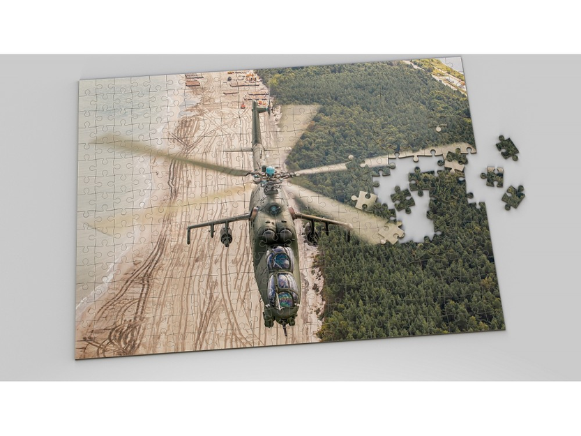Photo Aviation Puzzle Lotnicze Mi-24