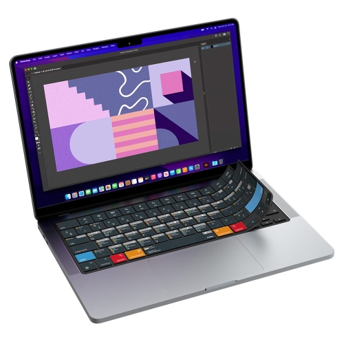 VerSkin Adobe Illustrator Shortcut Keyboard Protector - MacBook Pro 14"/16" MacBook Air 13"