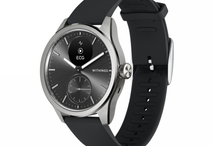 Withings Scanwatch 2 - zegarek z funkcją EKG, pomiarem pulsu i SPO2 oraz mierzeniem aktywności fizycznej i snu (42mm, black)
