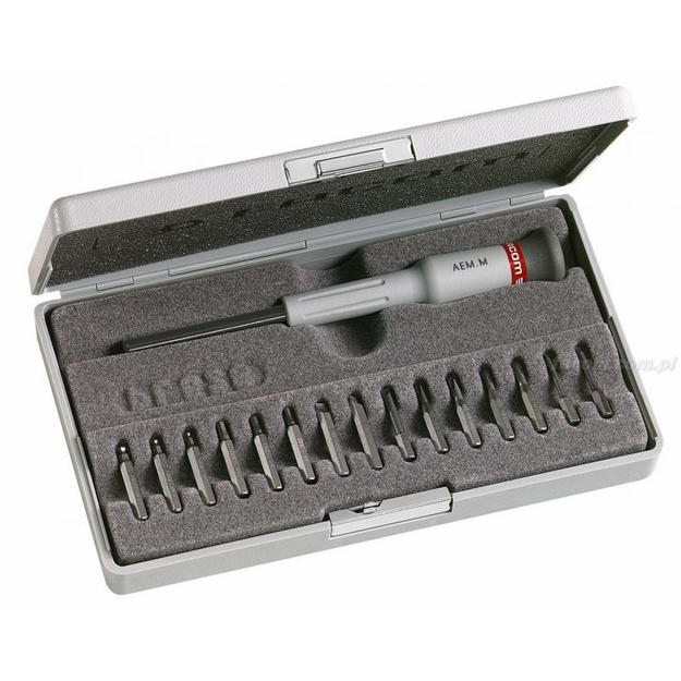 AEM.J1 - Set of 16 Micro-Tech® tools - screwdrivers and bits