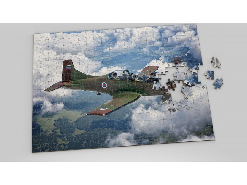 Foto-Luftfahrt-Puzzle Pilatus PC-9