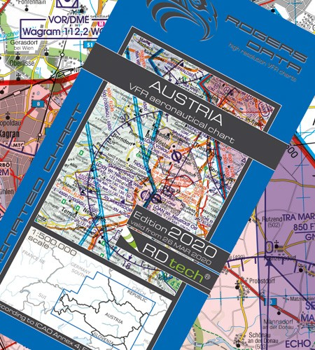 Austria VFR Aeronautical Chart – ICAO