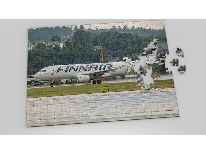 Foto-Luftfahrt-Puzzle Airbus A320 Finnair