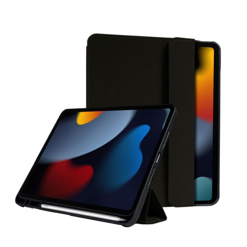 Crong FlexFolio - Etui iPad 10.2” (2021-2019) z funkcją Apple Pencil (czarny)