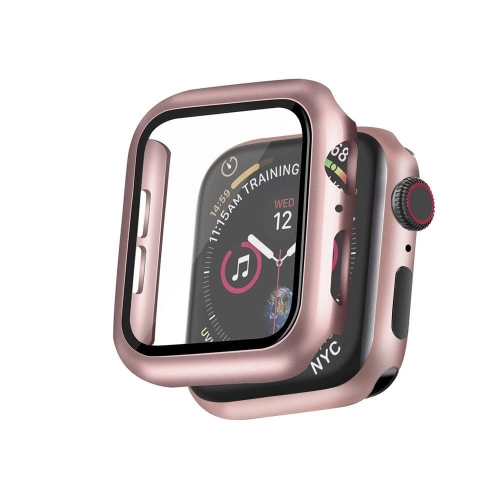 Hi5 Defender Rose Gold - Etui ochronne ze szkłem dla Apple Watch 40mm