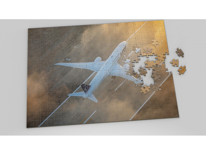 Foto-Luftfahrt-Puzzle Boeing 787 LOT Polish Airlines