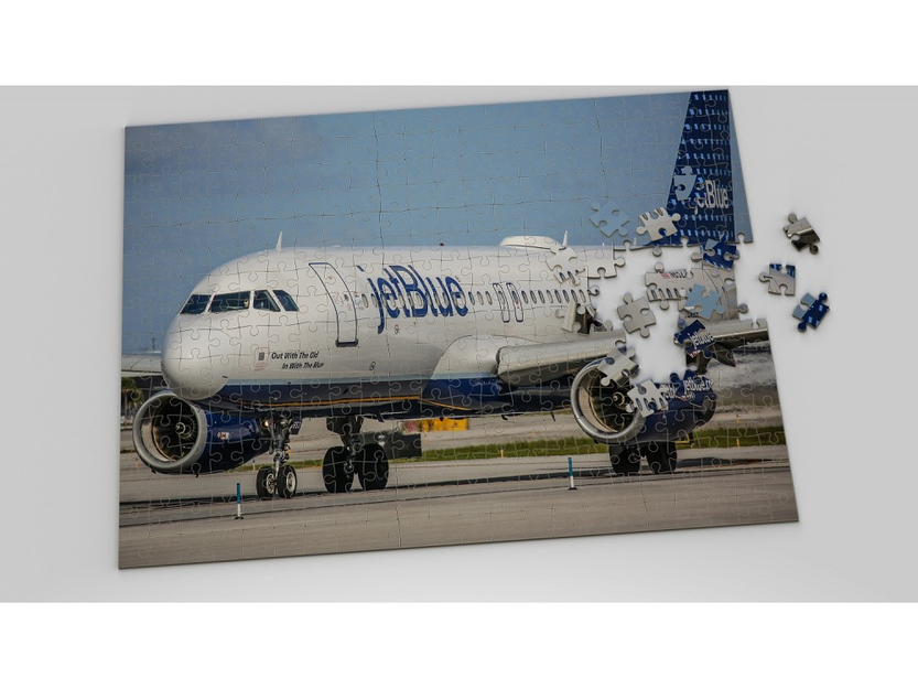 Foto Puzzle Lotnicze Airbus A320