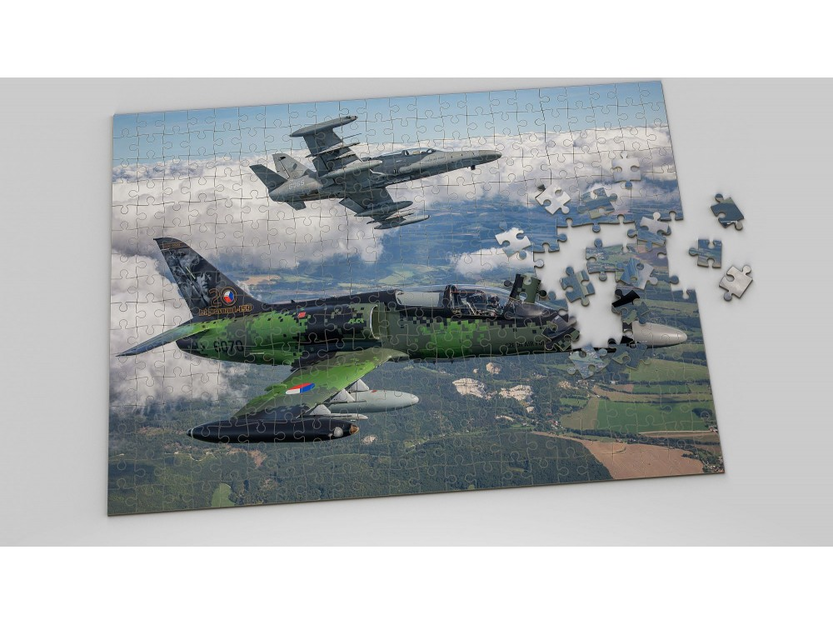 Foto-Luftfahrt-Puzzle Aero L-159 Alca
