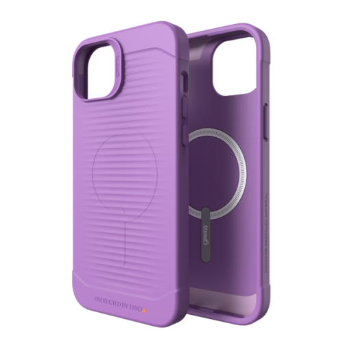Gear4 Havana Snap - obudowa ochronna do iPhone 13/14 kompatybilna z MagSafe (purple)