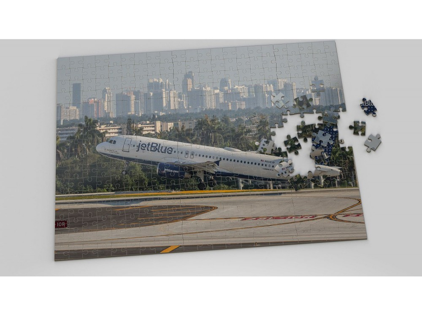 Foto-Luftfahrt-Puzzle Airbus A320