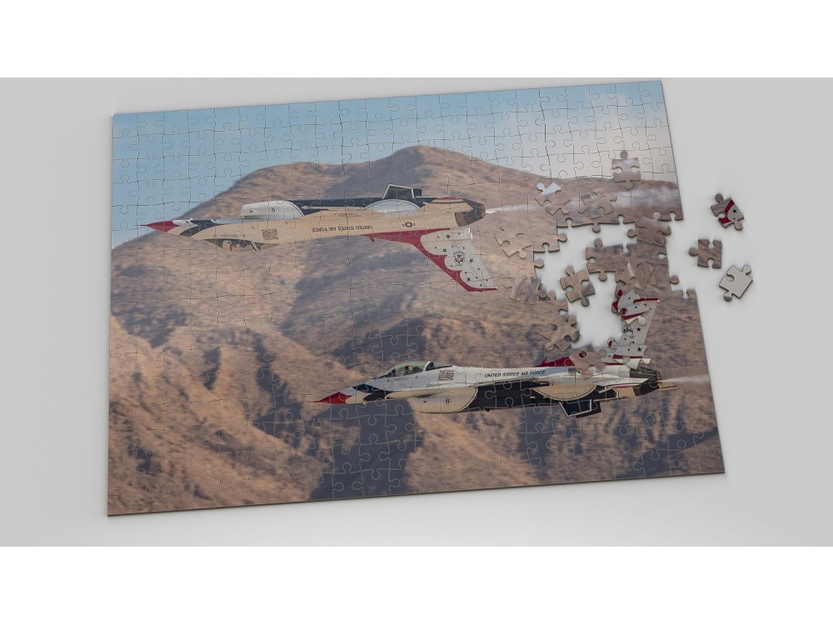 Foto-Luftfahrt-Puzzle F-16 Thunderbirds