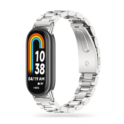 TECH-PROTECT STAINLESS XIAOMI SMART BAND 8|8 NFC SILVER