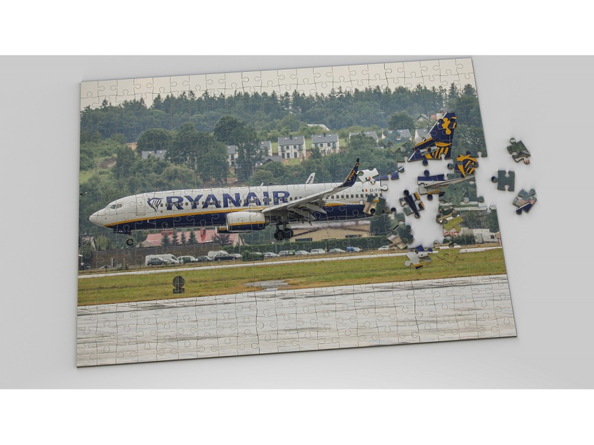 Foto Puzzle Lotnicze Boeing 737 Ryanair