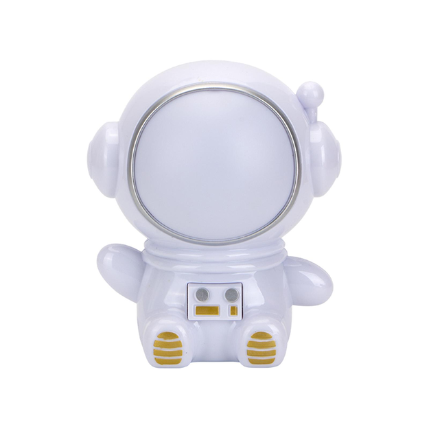 Astronaut white silicone bedside lamp