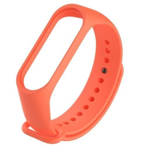 Silikonowy pasek do Xiaomi Mi Band 5/ Xiaomi Mi Band 6 - pomarańczowy