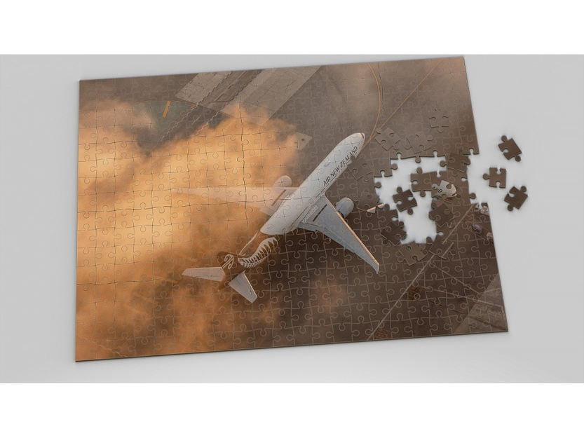 Foto-Luftfahrt-Puzzle Boeing 777 Air New Zealand