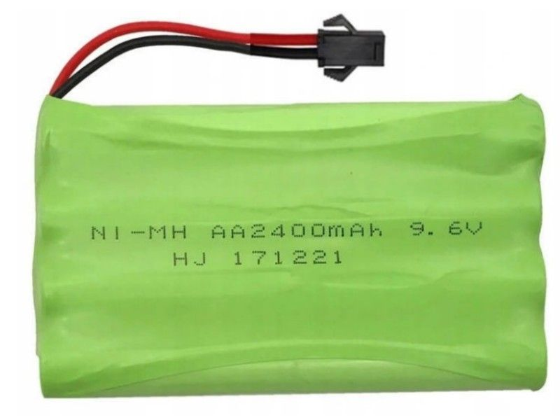 Akumulator Pakiet Bateria NIMH 9,6V 2400mAh JST SM