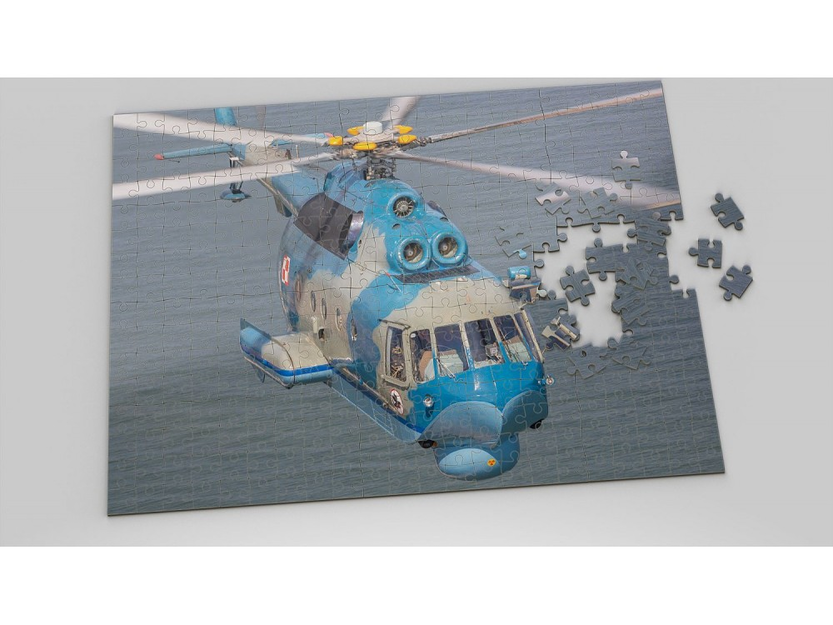 Foto-Luftfahrt-Puzzle Mi-14