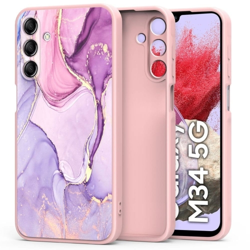 TECH-PROTECT ICON GALAXY M34 5G MARBLE