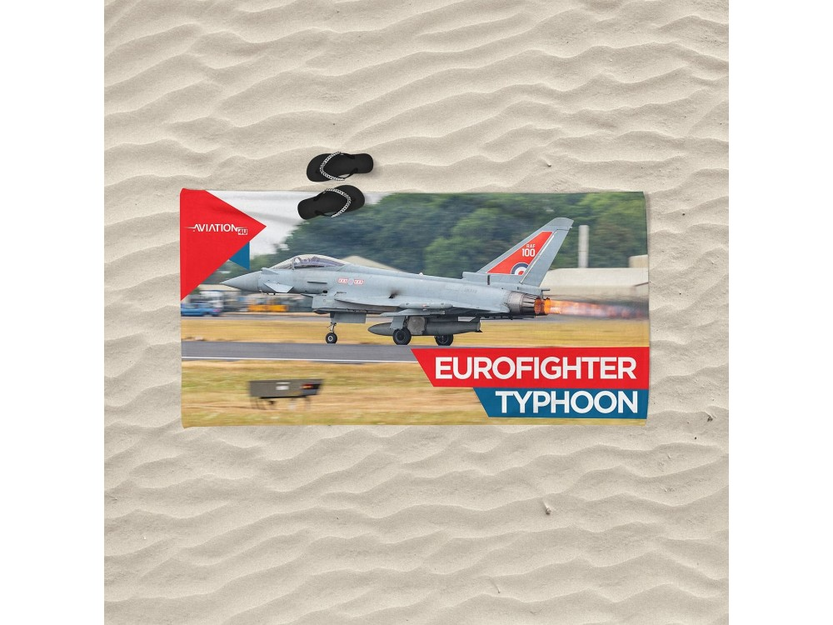 Strandtuch. Eurofighter Typhoon