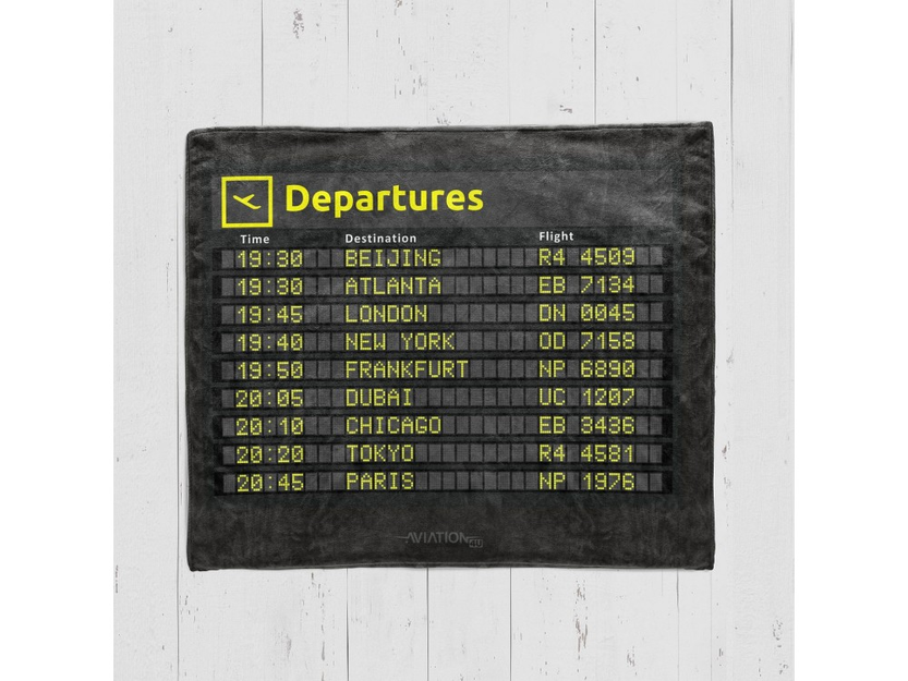 Blanket Departure Board