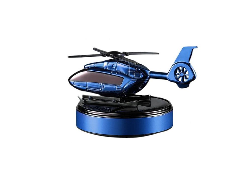 Auto Lufterfrischer Blauer Hubschrauber