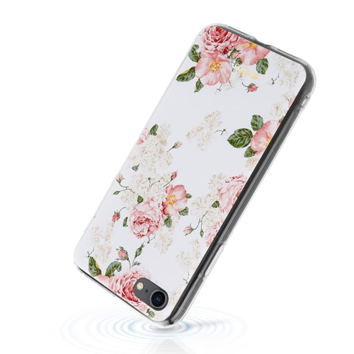 Crong Flower Case - Etui iPhone SE (2022/2020) / 8 / 7 (wzór 02)