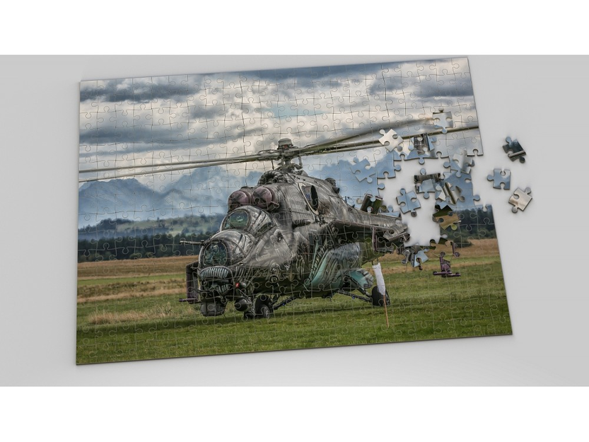 Photo Aviation Puzzle Mi-24
